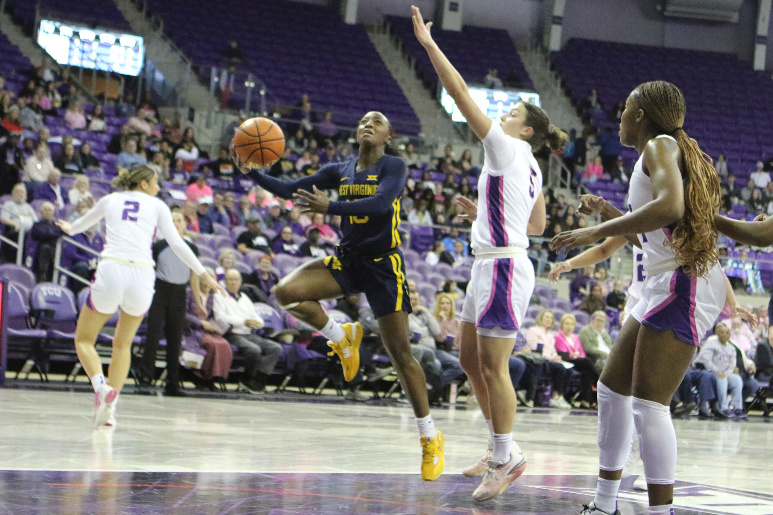 WVU women cap Texas trip with a resounding win at TCU